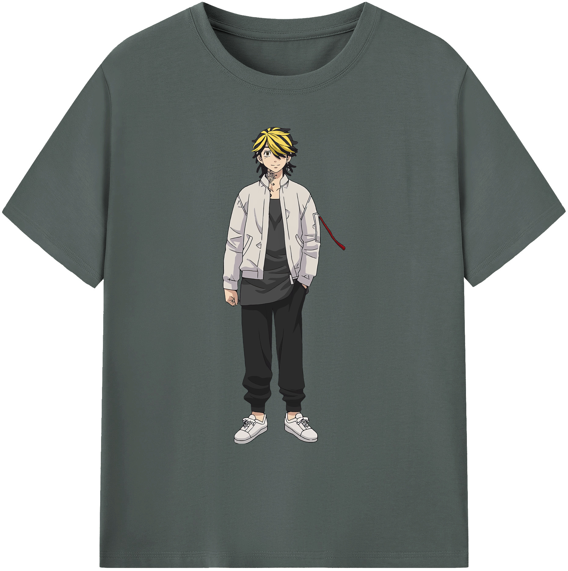 （画像用） 東京リベンジャーズ Tokyo Revengers 綿100％ メンズ半袖Tシャツ｜肌触りやわらか＆通気性